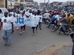 Marche contre le paludisme: cliquer pour aggrandir